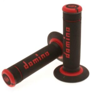 Puños off road DOMINO Extrem negro/rojo A19041C4240