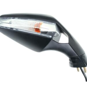 Retrovisor con intermitente derecho HIGHSIDER smart tipo OEM negro - Derbi GTR