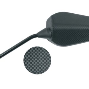 Retrovisor izquierdo HIGHSIDER smart tipo OEM carbono - Derbi GP1 50