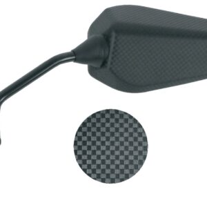 Retrovisor izquierdo HIGHSIDER smart tipo OEM carbono - Derbi Senda 50