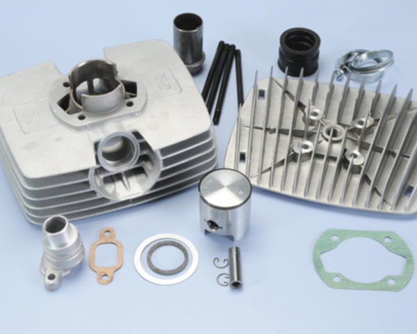 Kit grupo térmico Polini Minarelli Serie 6000, carrera 42, 80 cc