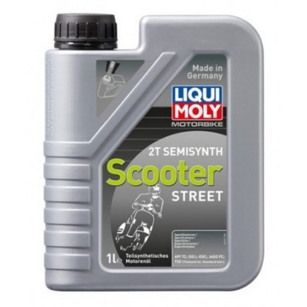 LIQUI MOLY Botella de 1L aceite Liqui Moly 2T Semi-sintético mezcla Scooter