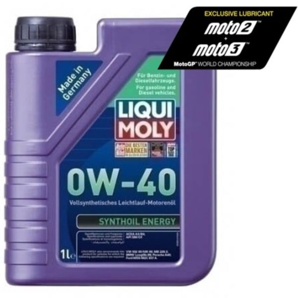 LIQUI MOLY Botella 1L aceite 100% sintético Liqui Moly Synthoil Energy 0W-40 Polaris