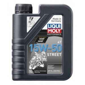 Aceite de motor LIQUI MOLY HC Sintético 4T 15W-50 Street - Botella 1L