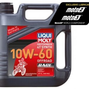 Aceite de motor LIQUI MOLY Sintético 4T 10W-60 Off-Road Race - Garrafa 4L