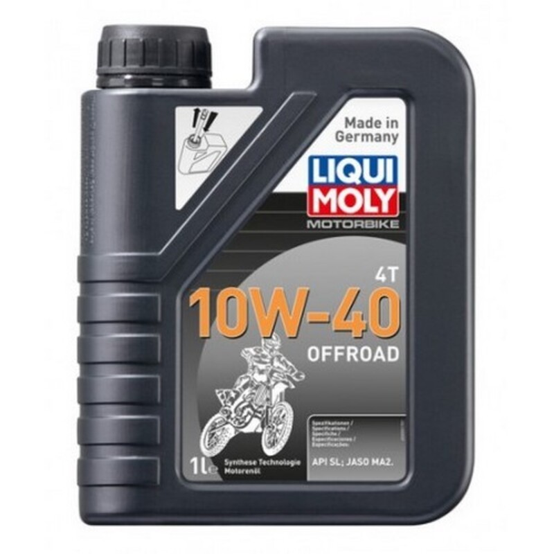 Aceite de motor LIQUI MOLY HC Sintético 4T 10W-40 Off-Road - Botella 1L