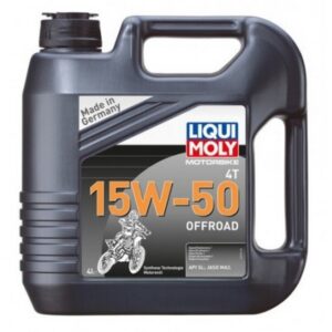 Aceite de motor LIQUI MOLY HC Sintético 4T 15W-50 Off-Road - Garrafa 4L