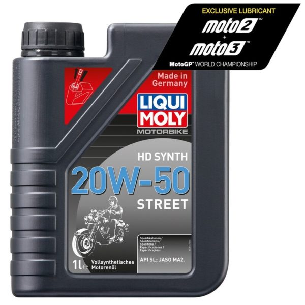 LIQUI MOLY Bote 1L de aceite Liqui Moly 100% sintético 20W-50 STREET