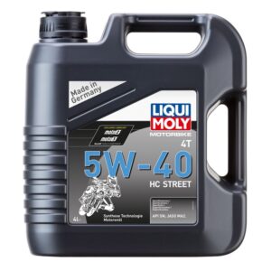 Aceite de motor LIQUI MOLY HC Sintético 4T 5W-40 Street - Garrafa 4L