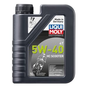 Aceite de motor LIQUI MOLY HC Sintético 4T 5W-40 Scooter - Botella 1L