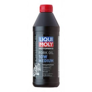 Aceite de horquilla / amortiguador LIQUI MOLY Sintético 10W Medium - Botella 1L