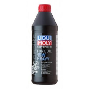 Aceite de horquilla / amortiguador LIQUI MOLY Sintético 15W Heavy - Botella 1L