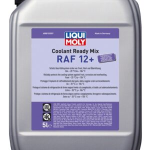 Líquido refrigerante anticongelante rojo LIQUI MOLY Coolant Ready Mix RAF 12+ - Garrafa 5L