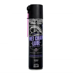Grasa de cadena Muc-Off Wet Chain Lube Spray 400ml (para húmedo)