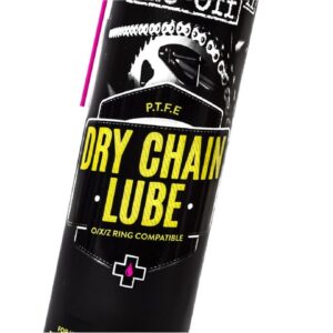 Grasa de cadena (para seco) con PTFE (teflon) Muc-Off Motorcycle Dry Chain Lube Spray 400ml