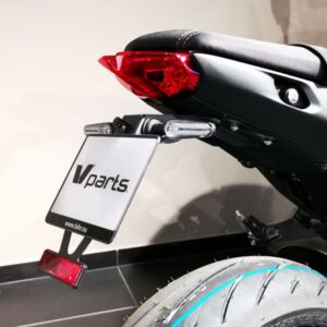 Portamatriculas V PARTS negro - Yamaha MT-09