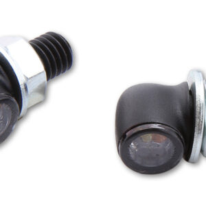 Intermitente/luz de posición LED HIGHSIDER pro ton Two 2in1 - cristal ahumado - homologado E - Pareja
