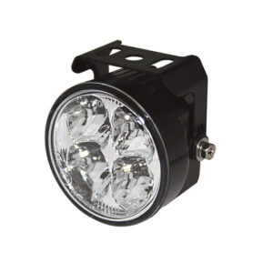 Luz de conducción diurna LED HIGHSIDER pro redonda
