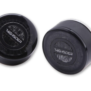 Piloto trasero/intermitente LED HIGHSIDER pro Rocket Module 3in1 - cristal ahumado - homologado E - Pareja