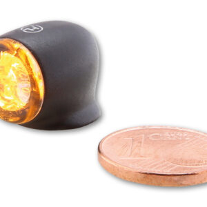Piloto trasero/intermitente LED HIGHSIDER pro ton Two 3in1 - cristal ahumado - homologado E - Pareja