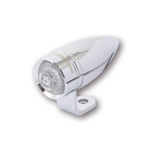 Intermitente/luz de posición LED HIGHSIDER pro Apollo Classic - 2en1 - homologado E - negro/ahumado - Pareja