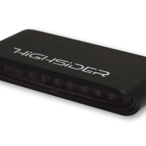 Intermitente LED HIGHSIDER pro Stripe - homologado E - cromado/ahumado - Pareja