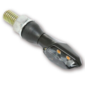 Intermitente LED HIGHSIDER pro Blaze - homologado E - negro/traslúcido - Pareja