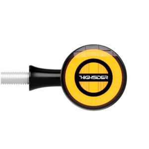 Intermitente LED HIGHSIDER pro Rocket Bullet - homologado E - negro/ahumado - par