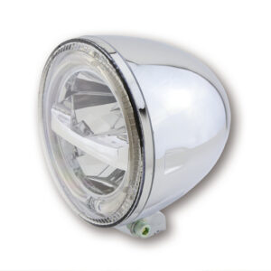 Faro delantero LED HIGHSIDER pro Circle - 5 3/4 inch - cromado - 1 pieza