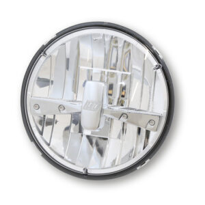Óptica de faro delantero LED HIGHSIDER pro Type 3 - 7 inch - negro