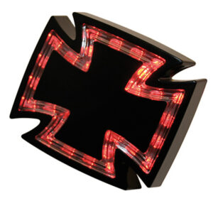 Piloto trasero LED HIGHSIDER pro Gothic - negro/traslúcido - 1 pieza
