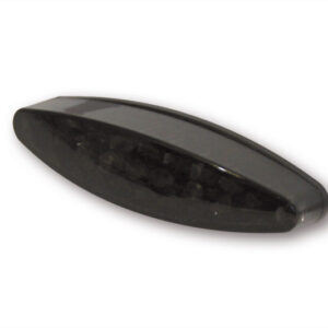 Piloto trasero LED HIGHSIDER pro Little Number1 - con luz de matrícula - negro/ahumado - 1 pieza