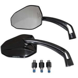 Retrovisor de manillar HIGHSIDER pro Victory – negro – pareja
