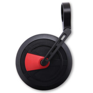 Retrovisor contrapeso de manillar HIGHSIDER pro Enterprise - negro/rojo