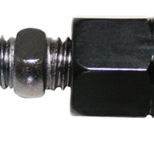 Adaptador de retrovisor HIGHSIDER pro rosca izquierda M8 a M8 - negro