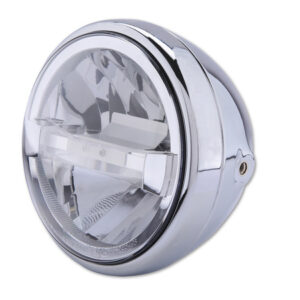 Faro delantero LED HIGHSIDER pro Reno Type 4 - cromado - 1 pieza