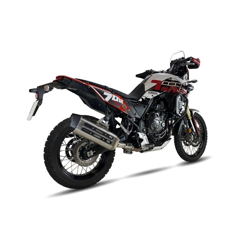 Silenciador IXIL MXT acero inoxidable / aluminio negro - EY9067SS