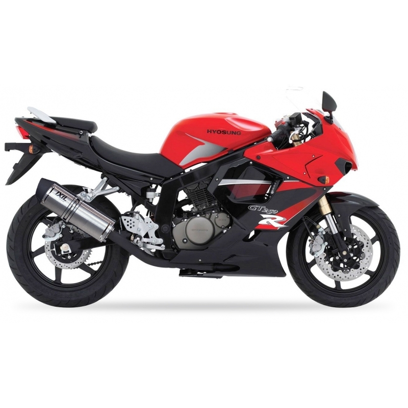 Silenciador IXIL Hexoval Xtrem acero inoxidable / aluminio negro - OG4021VSE