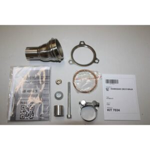 Silenciador IXIL Hexoval Xtrem acero inoxidable / aluminio negro - OK7034VSE