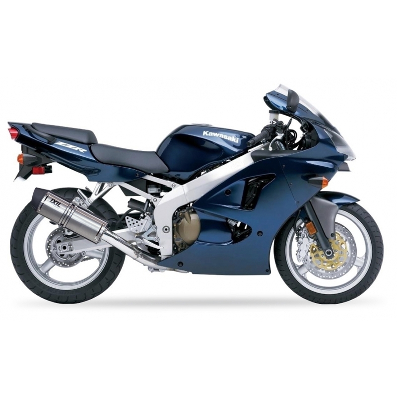 Silenciador IXIL Hexoval Xtrem acero inoxidable / aluminio negro - OK7045VSE