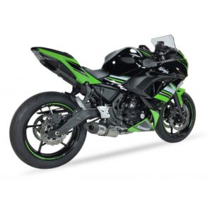 Escape completo IXIL Hexoval Xtrem acero inoxidable / acero inoxidable negro - OK7053VSE