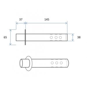 DB Killer IXIL para silenciador Conical Big Holes - OV10-4