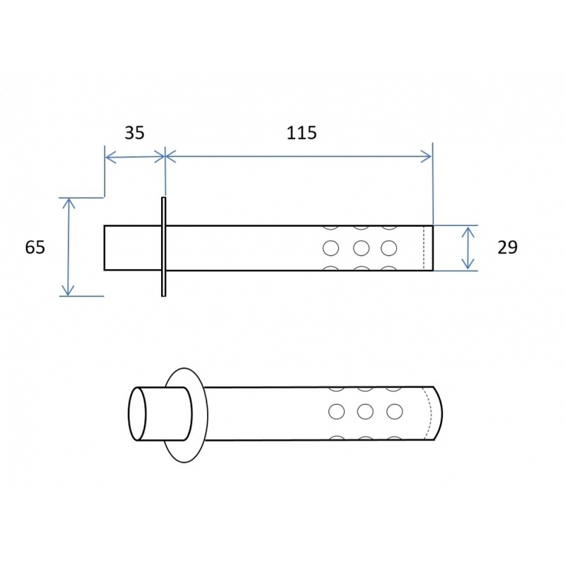 DB Killer IXIL para silenciador Conical Small Holes - OV15-4