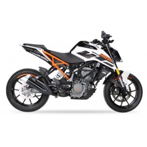 Silenciador IXIL Dual Hyperlow L3XB acero inoxidable negro / aluminio - XM3357XB
