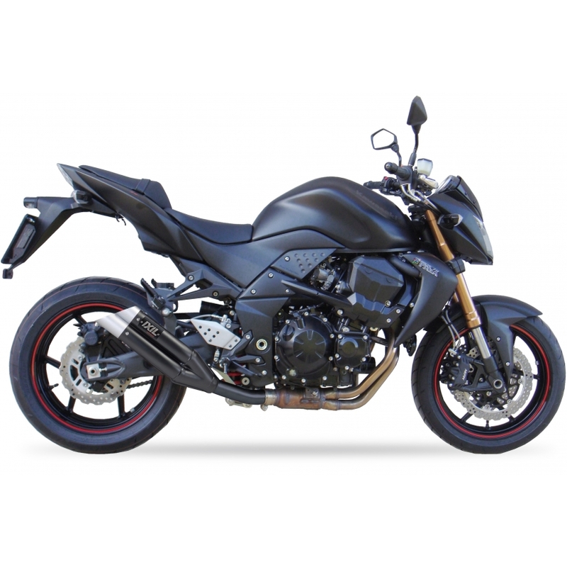 Silenciador IXIL Dual Hyperlow L3XB acero inoxidable negro / aluminio - XK7371XB