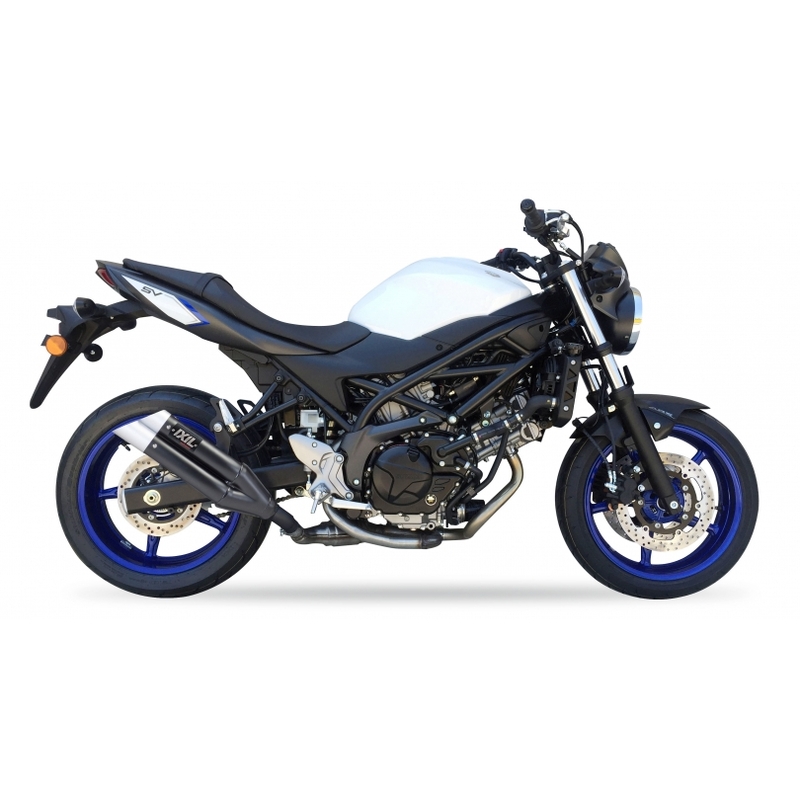 Silenciador IXIL Dual Hyperlow L3XB acero inoxidable negro / aluminio - XS8333XB