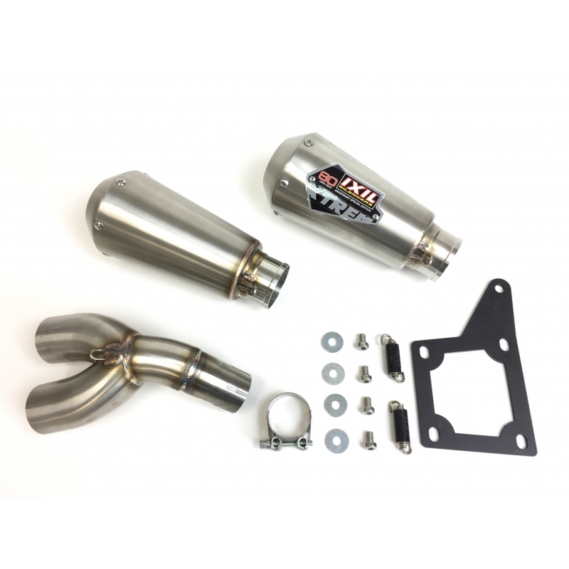 Silenciador IXIL RC2 Slip On Double acero inoxidable - OS833SS