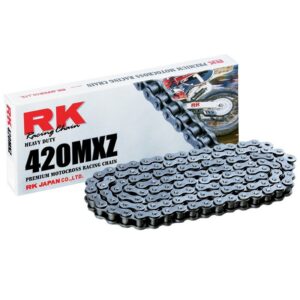 Cadena RK 420MXZ con 122 eslabones negro