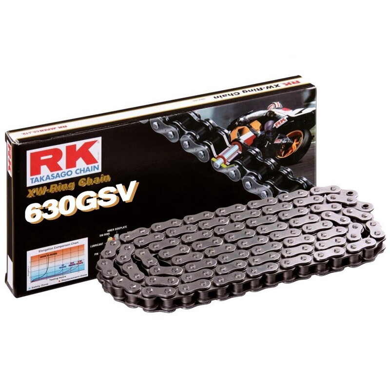 Cadena RK 630GSV con 94 eslabones negro