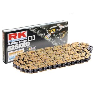 Cadena RK GB525KRO con 128 eslabones oro
